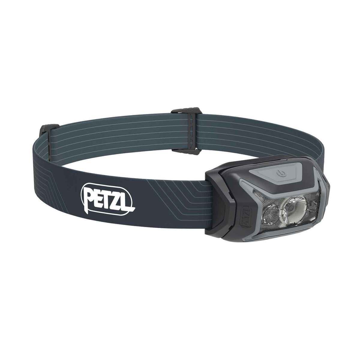 Petzl Actik 450 Lumens LED Headlamp - Gray - Gray Petzl Actik 450 Lumens LED Headlamp - Gray - Gray