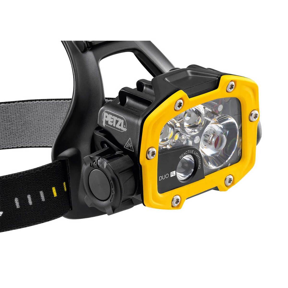 Petzl DUO RL Rechargeable Headlamp - Black/Yellow Petzl DUO RL Rechargeable Headlamp - Black/Yellow