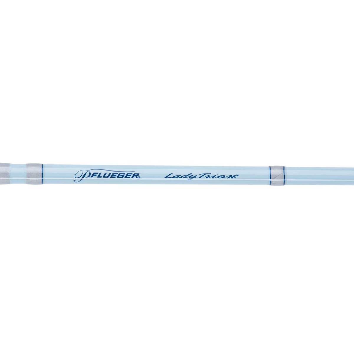 Pflueger Lady Trion Spinning Combo - 6ft 6in, Medium Power, 2pc - Blue/Silver 35 Pflueger Lady Trion Spinning Combo - 6ft 6in, Medium Power, 2pc - Blue/Silver 35