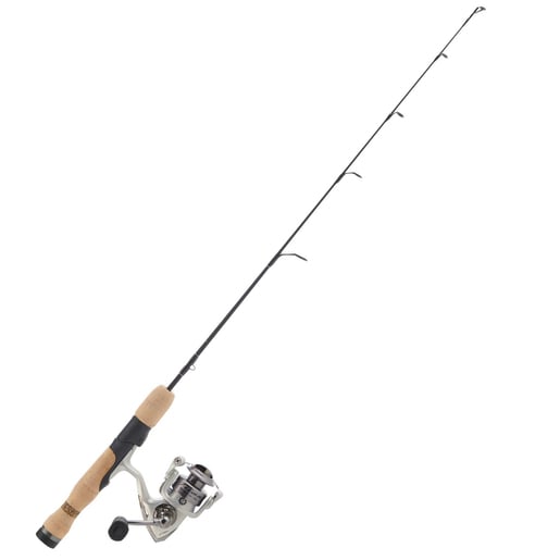 Lakeshore Tackle Glow Ice Fishing Spinning Rod - Red by Sportsman's Warehouse