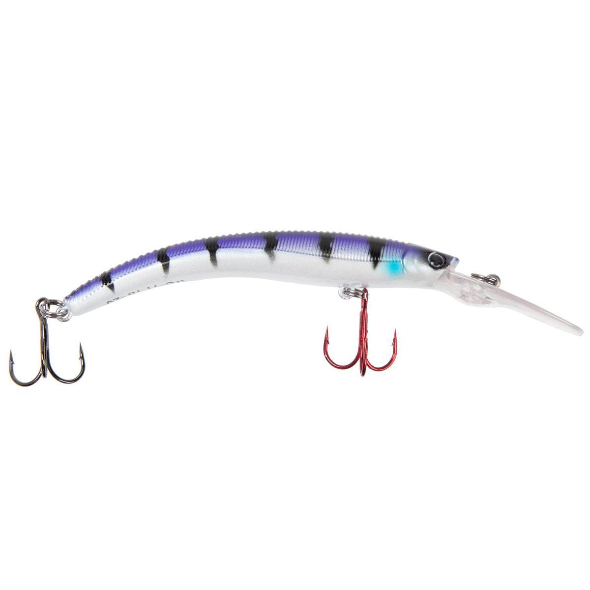 Phantom Lures Boogey 9 Crankbait - Purple Tiger, 3/8oz, 3-1/4in, 14-16ft - Purple Tiger Phantom Lures Boogey 9 Crankbait - Purple Tiger, 3/8oz, 3-1/4in, 14-16ft - Purple Tiger