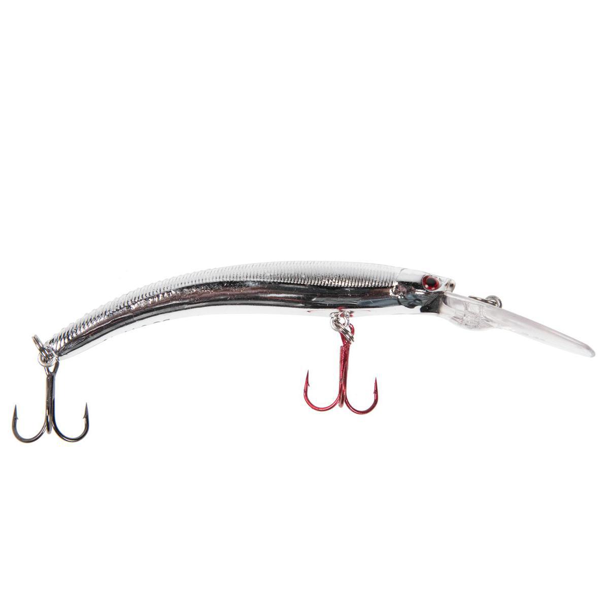 Phantom Lures Boogey 9 Crankbait - Silver Bulleit, 3/8oz, 3-1/4in, 14-16ft - Silver Bulleit Phantom Lures Boogey 9 Crankbait - Silver Bulleit, 3/8oz, 3-1/4in, 14-16ft - Silver Bulleit
