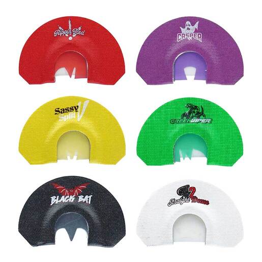 Phelps Game Calls Diaphragm Turkey Calls - 6 Pack - Various