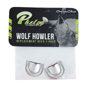 Phelps Replacement AMP Wolf Howler Reed 2 Pack - Pink/Black