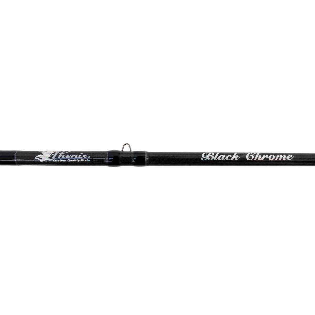 Phenix Rods Black Chrome Spinning Rod - 9ft 2in, Light Power, Fast Action, 2pc Phenix Rods Black Chrome Spinning Rod - 9ft 2in, Light Power, Fast Action, 2pc