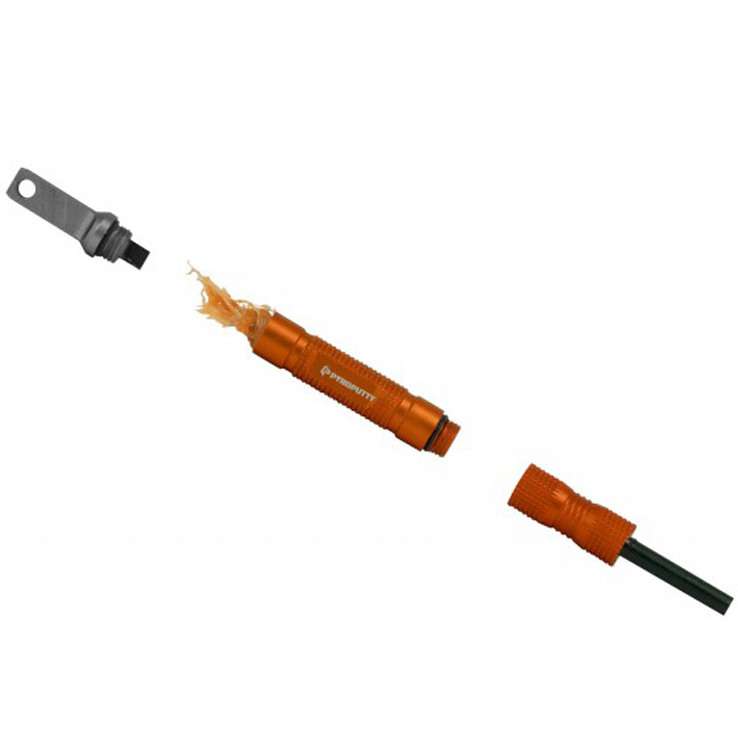 Pyro Putty Compact Ferro Rod - Orange Pyro Putty Compact Ferro Rod - Orange