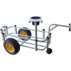 Angler's Fish-n-Mate with Front Wheel Pier Fishing Wagon