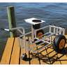 Angler's Fish-n-Mate with Front Wheel Pier Fishing Wagon