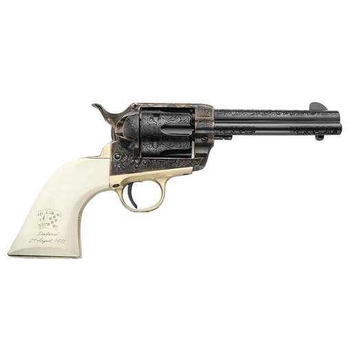 Pietta 1873 Great Western II Deadman's Hand 9mm Luger 4.75in Blued Revolver - 6 Rounds image