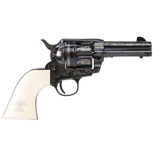 Pietta 1873 Great Western II Liberty 9mm Luger 3.5in Blued Revolver - 6 Rounds image