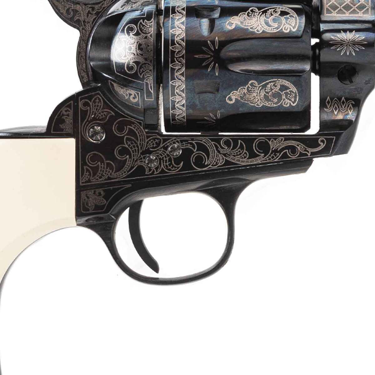 Pietta 1873 Great Western II Liberty 9mm Luger 3.5in Blued Revolver - 6 ...