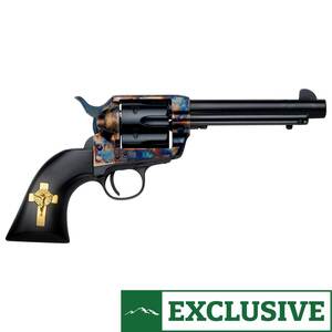 Pietta Great Western II The Hands of God 357 Magnum 5.5in Blued Revolver - 6 Rounds