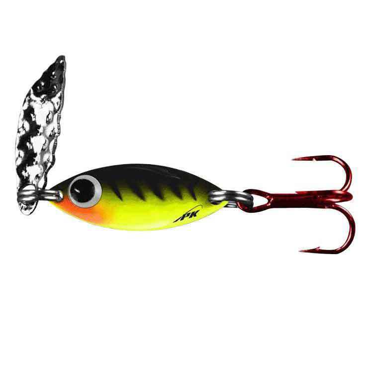 PK Lures PK Predator Spoon All-Season Ice Lure - Firetiger, 1/16oz - Firetiger PK Lures PK Predator Spoon All-Season Ice Lure - Firetiger, 1/16oz - Firetiger
