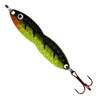 PK Lures Flutter Fish Ice Fishing Spoon - Firetiger, 1/4oz, 2-1/8in - Firetiger