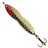 PK Lures Flutter Fish Ice Fishing Spoon - Gold Plated, 1/4oz, 2-1/8in - Gold Plated