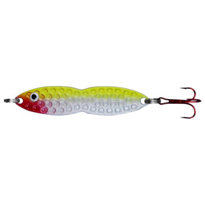 PK Lures Flutter Fish Ice Fishing Spoon - Pearl Chartreuse, 1/8oz, 1-1/4in