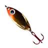 PK Lures Ice Fishing Spoon - Gold Plated, 1/8oz - Gold Plated