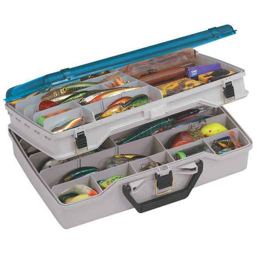 Plano System 737 Fishing Tackle Box 3 Tray Bait Storage Carrying