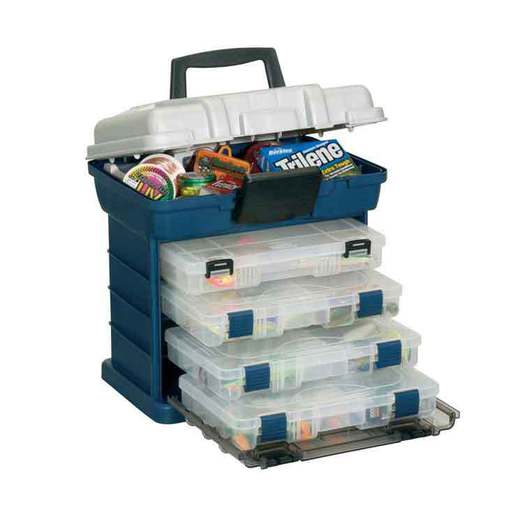 Plano PocketPak Satchel Tackle Organizer - Blue/Gray, 7 x 4.13 x 1.88 Inch  - Food 4 Less