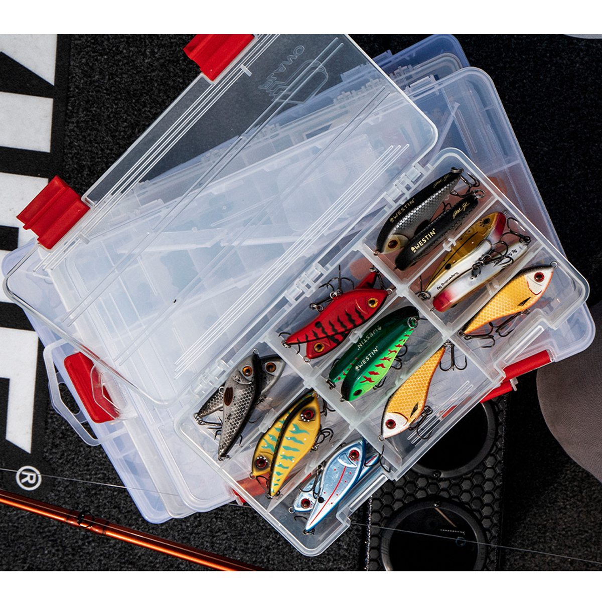 Plano 3500 Rustrictor Tackle Utility Box - Clear - Clear 3500 Plano 3500 Rustrictor Tackle Utility Box - Clear - Clear 3500