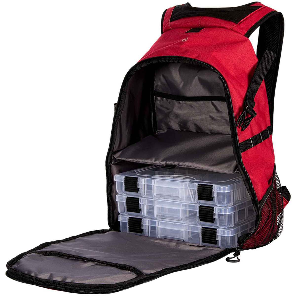 Plano 3600 E-Series Soft Tackle Backpack - Red - Red Plano 3600 E-Series Soft Tackle Backpack - Red - Red