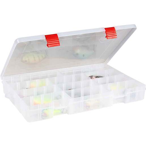 Plano 3700 Rustrictor Tackle Utility Box – Clear 3700