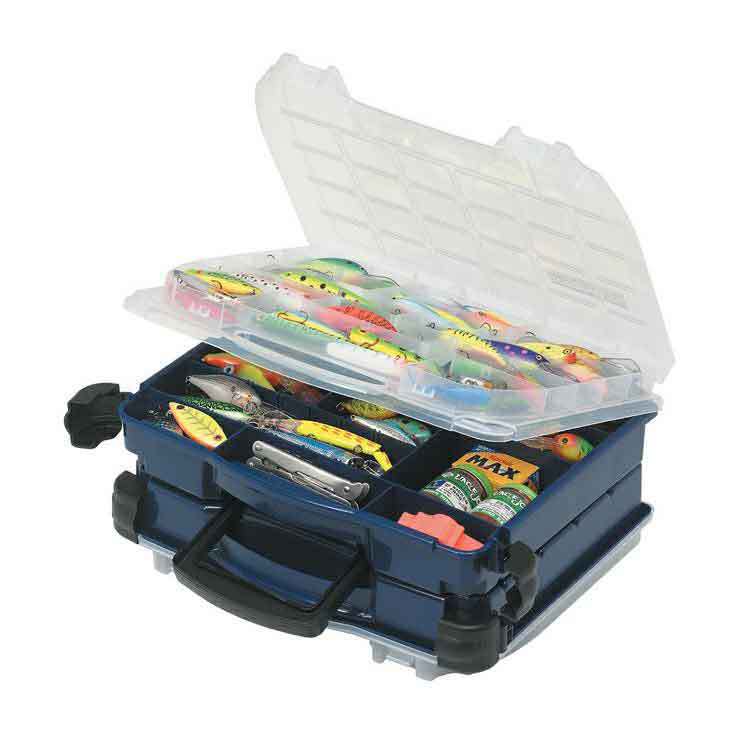 Plano 3952-10 Double Sided Hard Tackle Box - Blue, 30-104 Compartments | Sportsman's Warehouse Plano 3952-10 Double Sided Hard Tackle Box - Blue, 30-104 Compartments | Sportsman's Warehouse