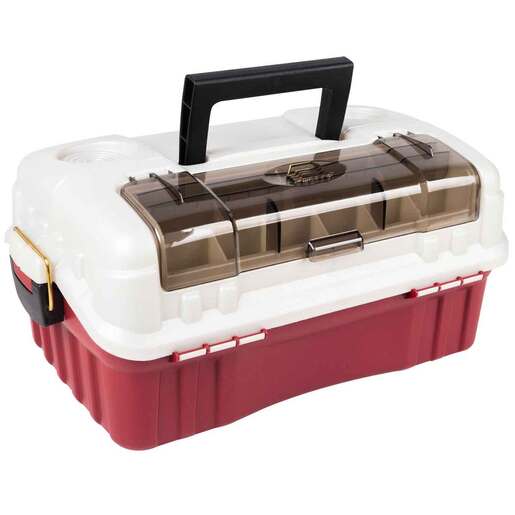 Plano 7603 Flipsider 3-Tray Tackle Box – Clear