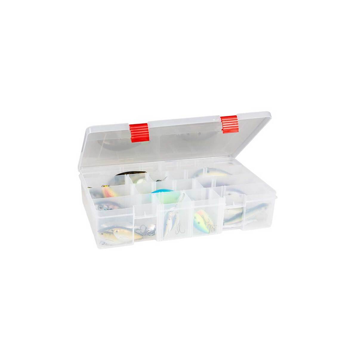 Plano Rustrictor Deep 3700 Compartment Box - Clear - Clear 3700 Plano Rustrictor Deep 3700 Compartment Box - Clear - Clear 3700