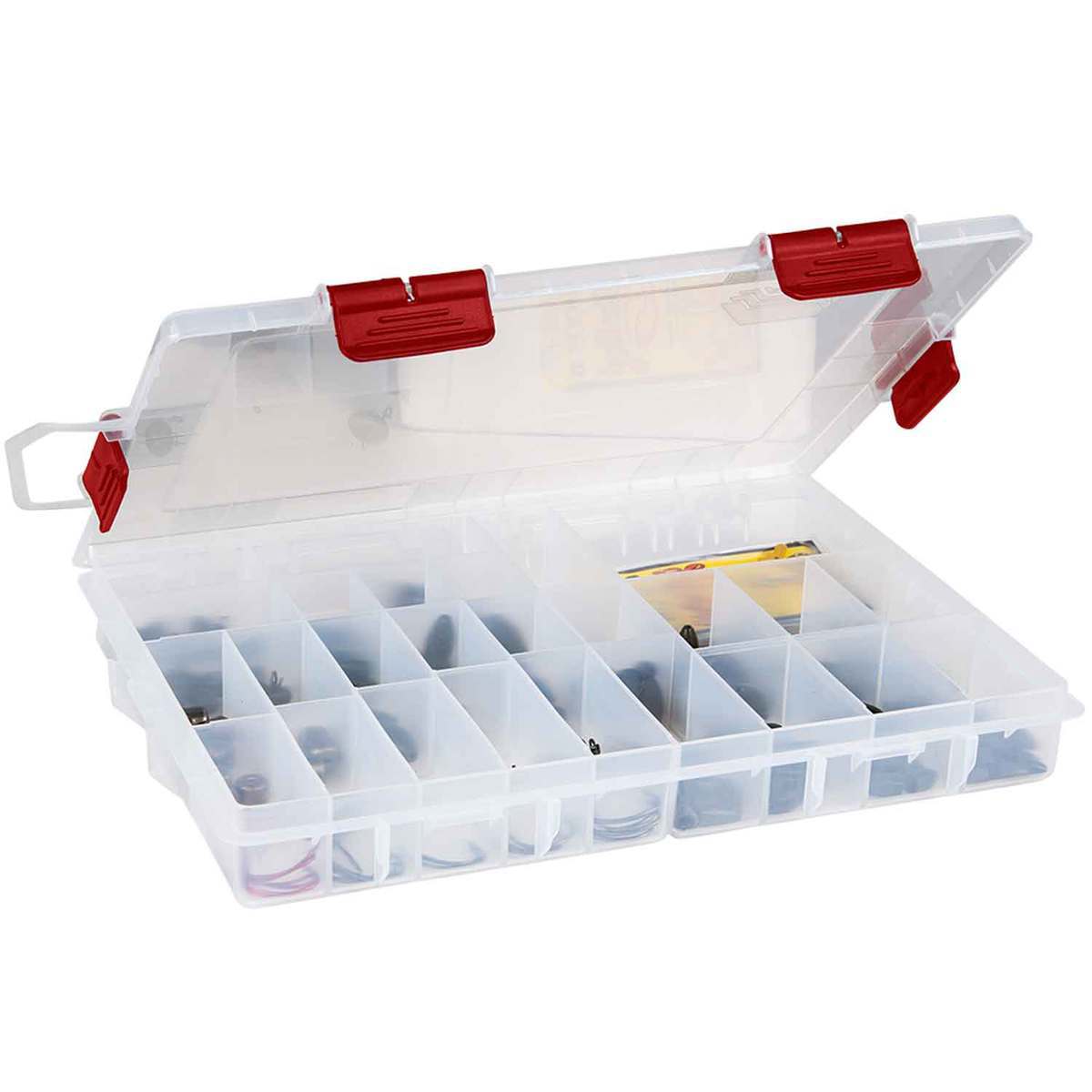Plano Rustrictor Terminal Tackle Utility Box - Clear - Clear | Sportsman's Warehouse Plano Rustrictor Terminal Tackle Utility Box - Clear - Clear | Sportsman's Warehouse