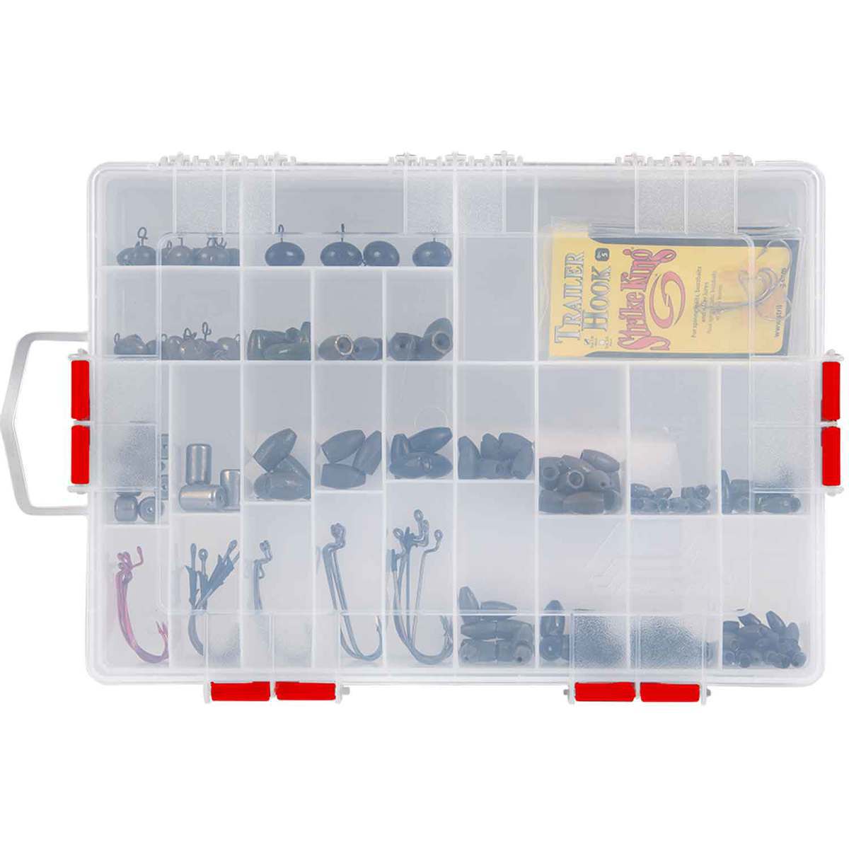 Plano Rustrictor Terminal Tackle Utility Box - Clear - Clear Plano Rustrictor Terminal Tackle Utility Box - Clear - Clear