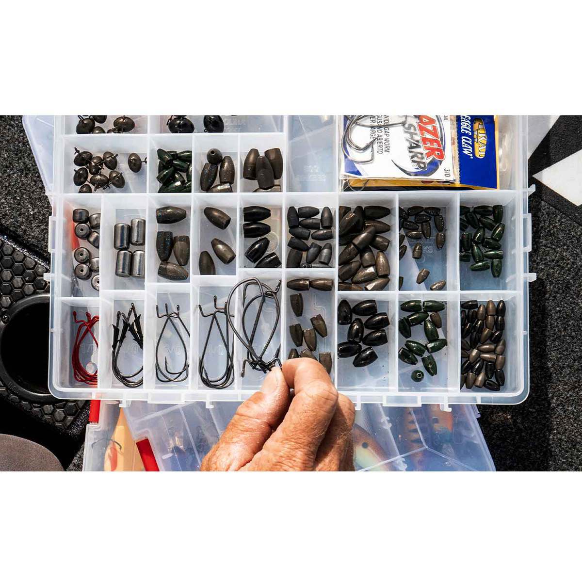 Plano Rustrictor Terminal Tackle Utility Box - Clear - Clear Plano Rustrictor Terminal Tackle Utility Box - Clear - Clear