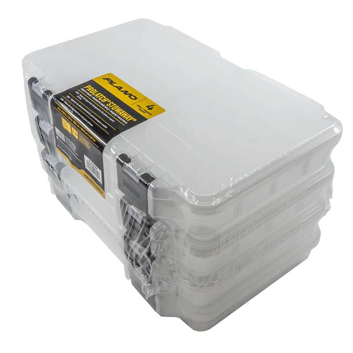 Plano StowAway 3650 4Pk Value Pack - Clear 3650 Plano StowAway 3650 4Pk Value Pack - Clear 3650