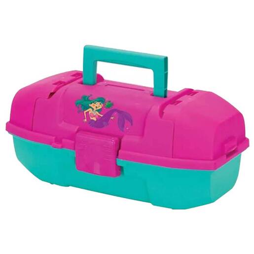 Plano Youth Mermaid Tackle Box – Pink/Turquoise