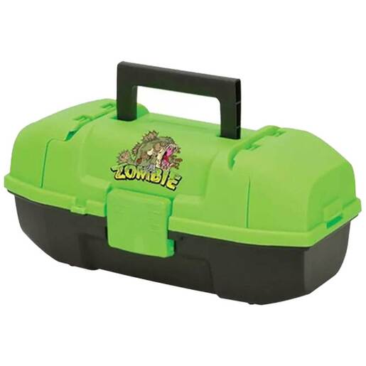 Plano Youth Zombie Tackle Box – Green/Black