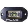 PlashLights 20W Flush Mounted Low Profile LED Light - 120 Degree - Black