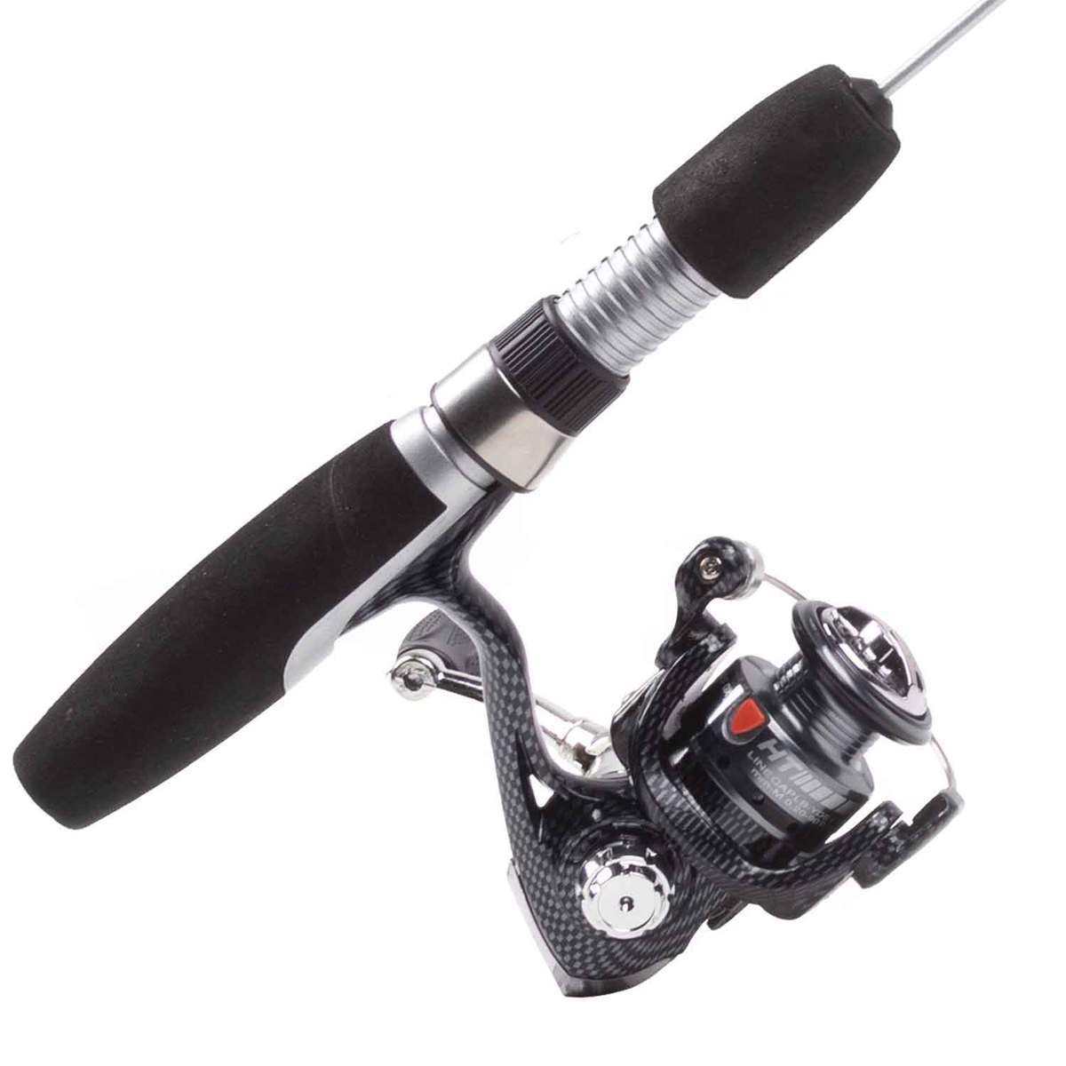 HT Enterprises Platinum Pro Premium Ice Fishing Rod and Reel Combo - White, 24in, Ultra Light - White HT Enterprises Platinum Pro Premium Ice Fishing Rod and Reel Combo - White, 24in, Ultra Light - White