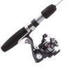 HT Enterprises Platinum Pro Premium Ice Fishing Rod and Reel Combo - White, 28in, Medium Light - White