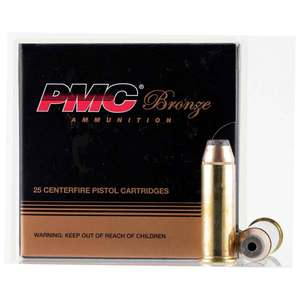 PMC Bronze 44 Magnum 180gr JHP Handgun Ammo - 25 Rounds