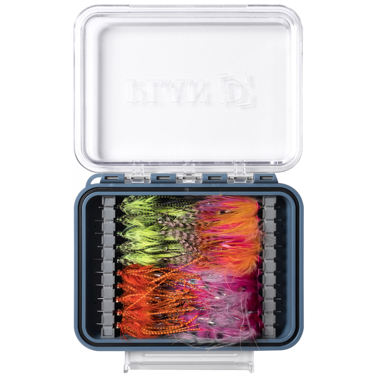 Plan D Pocket Tube Plus Fly Box - Blue - Blue Plan D Pocket Tube Plus Fly Box - Blue - Blue