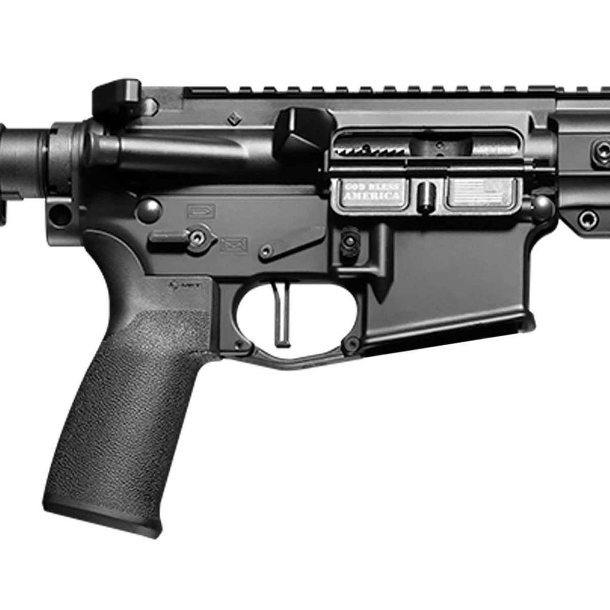 Patriot Ordnance Factory Minuteman Direct Impingement 5.56mm NATO 16.5in Black Anodized Semi Automatic Modern Sporting Rifle - 10+1 Rounds - Black Patriot Ordnance Factory Minuteman Direct Impingement 5.56mm NATO 16.5in Black Anodized Semi Automatic Modern Sporting Rifle - 10+1 Rounds - Black