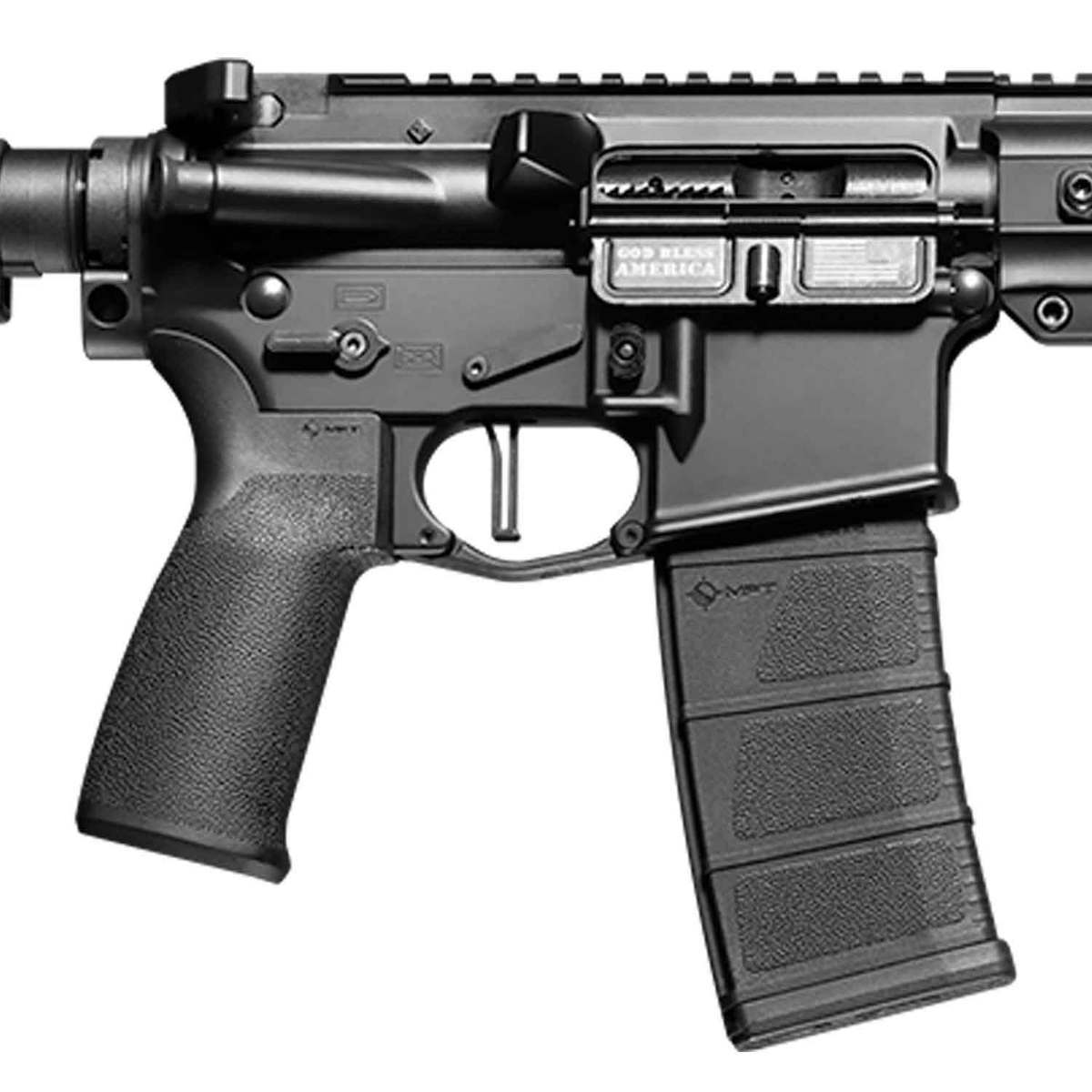 Patriot Ordnance Factory Minuteman Direct Impingement 5.56mm NATO 16.5in Black Semi Automatic Modern Sporting Rifle - 30+1 Rounds - Black Patriot Ordnance Factory Minuteman Direct Impingement 5.56mm NATO 16.5in Black Semi Automatic Modern Sporting Rifle - 30+1 Rounds - Black