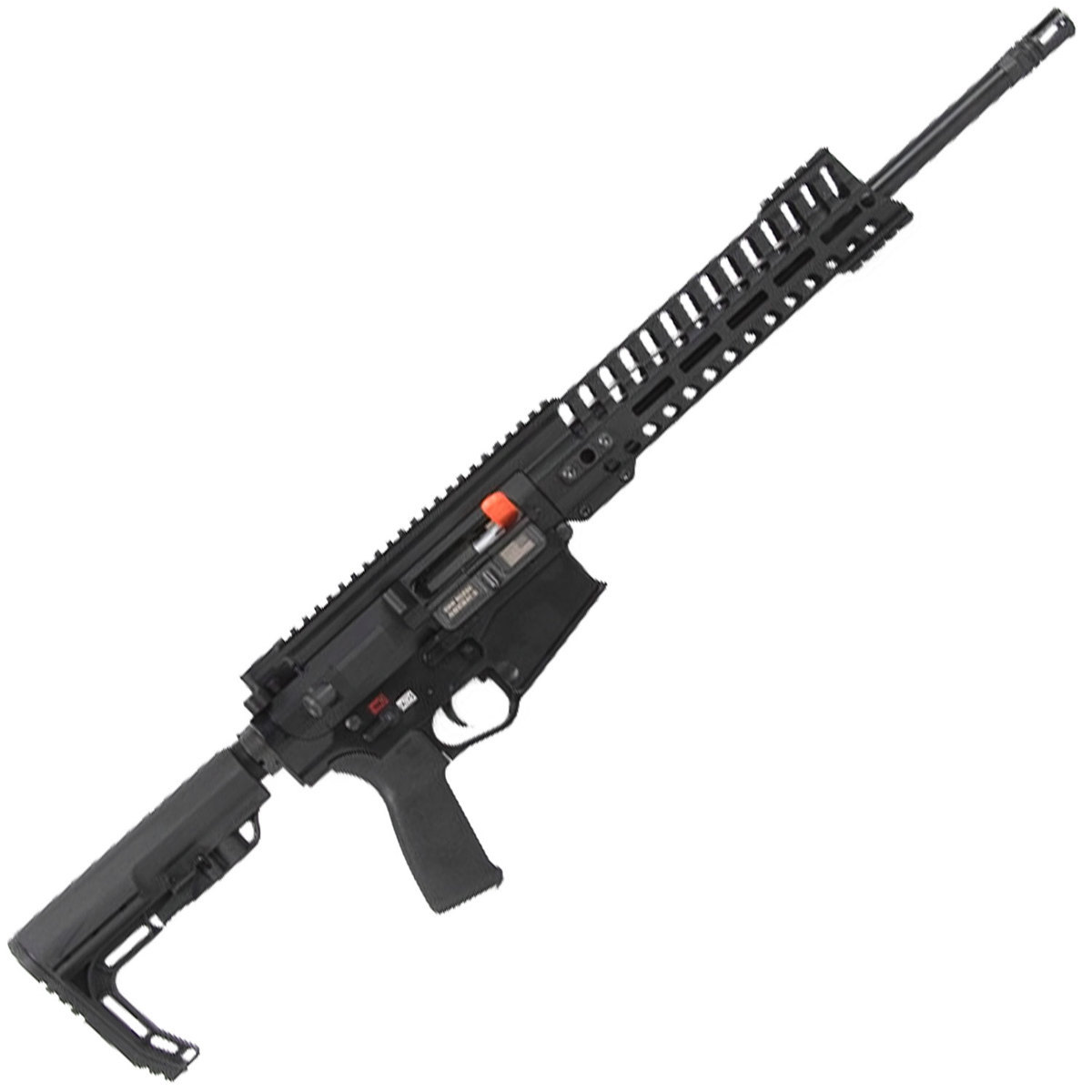 Patriot Ordnance Factory P308 DI 308 Winchester 16in Black Anodized Semi Automatic Modern Sporting Rifle - 20+1 Rounds - Black Patriot Ordnance Factory P308 DI 308 Winchester 16in Black Anodized Semi Automatic Modern Sporting Rifle - 20+1 Rounds - Black