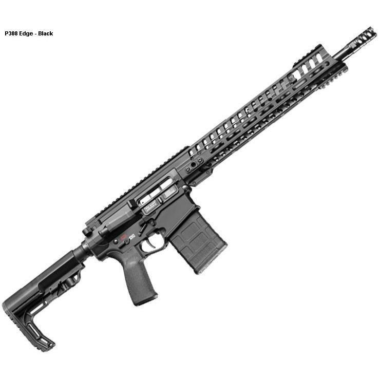 Patriot Ordnance Factory P308 Edge 308 Winchester 16.5in Black Semi Automatic Modern Sporting Rifle Patriot Ordnance Factory P308 Edge 308 Winchester 16.5in Black Semi Automatic Modern Sporting Rifle