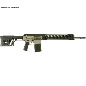 Patriot Ordnance Factory P308 Edge SPR 308 Winchester 18.5in NP3 & Black Semi Automatic Modern Sporting Rifle - 20+1 Rounds