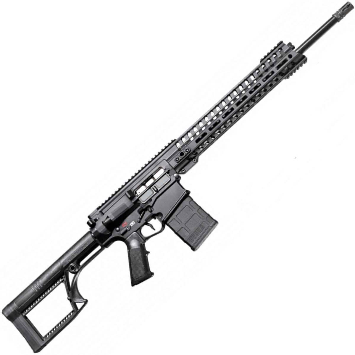 Patriot Ordnance Factory P6.5 Edge SPR Luth-AR MBA 6.5 Creedmoor 20in Black Semi Automatic Modern Sporting Rifle - 20+1 Rounds - Black Patriot Ordnance Factory P6.5 Edge SPR Luth-AR MBA 6.5 Creedmoor 20in Black Semi Automatic Modern Sporting Rifle - 20+1 Rounds - Black