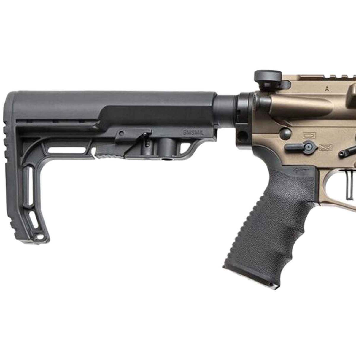 Patriot Ordnance Factory Renegade + 5.56mm NATO 16.5in Bronze Anodized Semi Automatic Modern Sporting Rifle - 30+1 Rounds - Bronze/Black Patriot Ordnance Factory Renegade + 5.56mm NATO 16.5in Bronze Anodized Semi Automatic Modern Sporting Rifle - 30+1 Rounds - Bronze/Black
