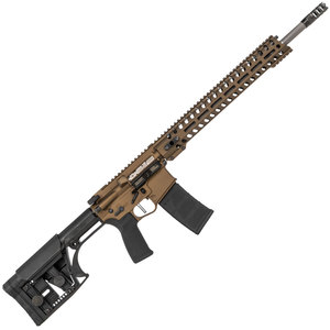 Patriot Ordnance Factory Renegade + Direct Impingement 5.56mm NATO 16in Bronze Semi Automatic Modern Sporting Rifle - 30+1 Rounds