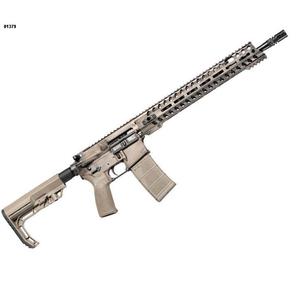 Patriot Ordinance Factory Renegade 5.56mm NATO 16.5in Battle Worn FDE Nitride Semi Automatic Modern Sporting Rifle - 30+1 Rounds