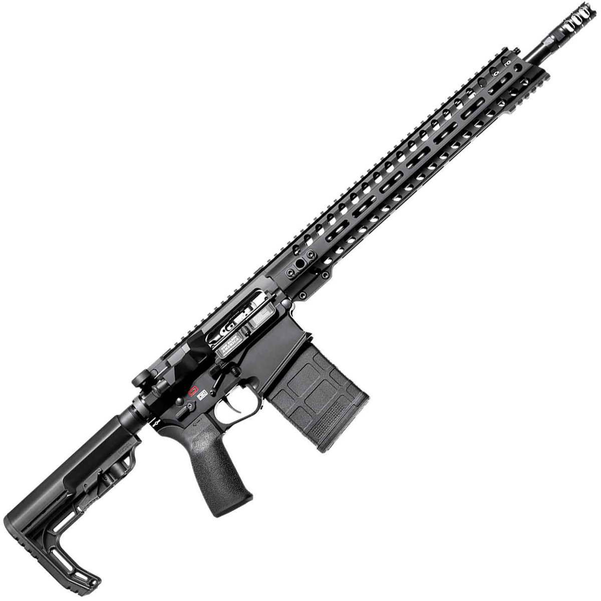 Patriot Ordnance Factory Revolution Direct Impingement 308 Winchester 16.5in Black Anodized Semi Automatic Modern Sporting Rifle - 20+1 Rounds - Black Patriot Ordnance Factory Revolution Direct Impingement 308 Winchester 16.5in Black Anodized Semi Automatic Modern Sporting Rifle - 20+1 Rounds - Black